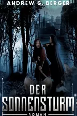 Cover zu "Der Sonnensturm", einem Science Fiction-Roman